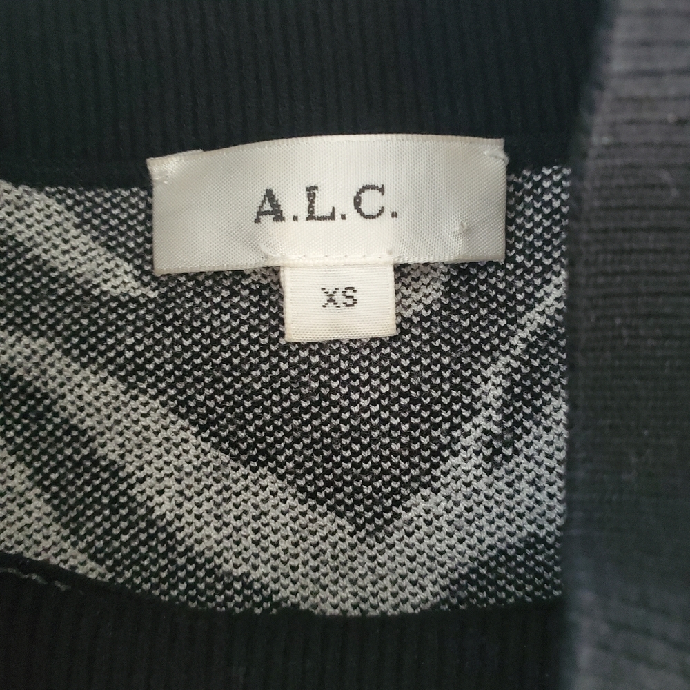 A.L.C. Black and White Zebra Sweater - Picture 4 of 7